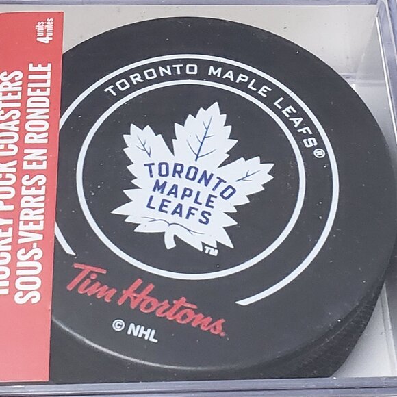 Tim Hortons Toronto Maple Leafs Coaster Set - Picture 2 of 5